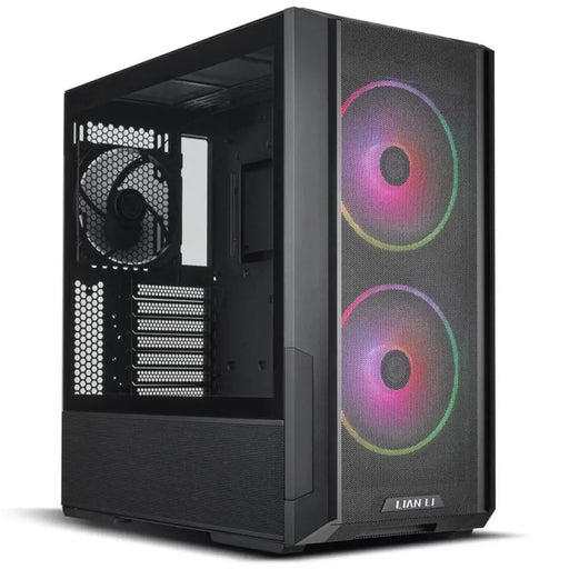 Кутия Lian Li LANCOOL 216 RGB Mid Tower Tempered Glass Черна