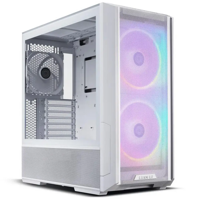 Кутия Lian Li LANCOOL 216 RGB Mid Tower USB 3.2 Gen 2 Бяла