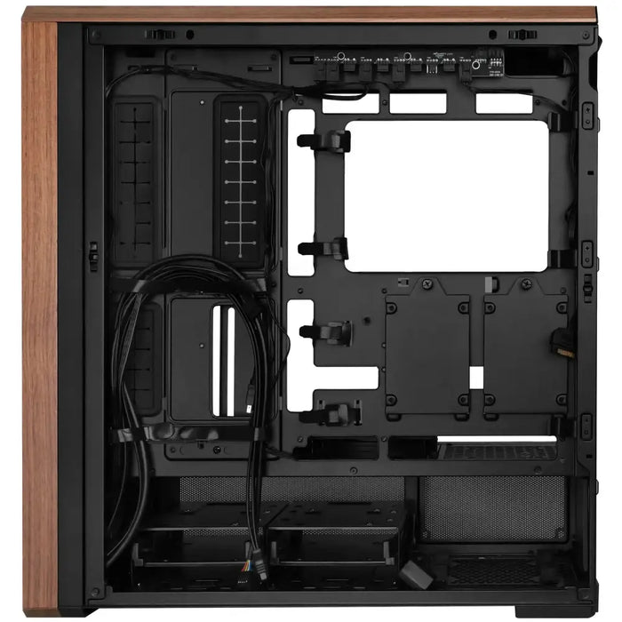 Кутия Lian Li LANCOOL 217 Mid Tower Tempered Glass Wood