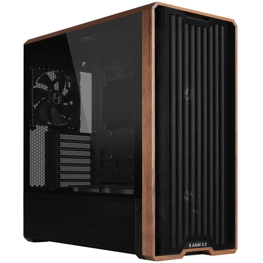 Кутия Lian Li LANCOOL 217 Mid Tower Tempered Glass Wood