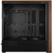 Кутия Lian Li LANCOOL 217 Mid Tower Tempered Glass Wood