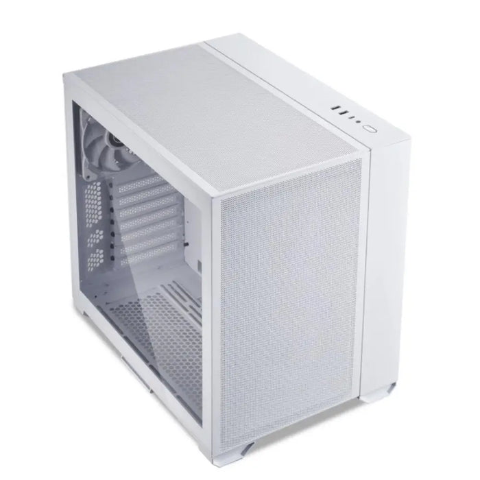 Кутия Lian Li O11 Air Mini Tower Tempered Glass Бяла