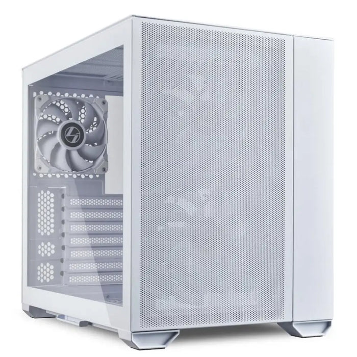 Кутия Lian Li O11 Air Mini Tower Tempered Glass Бяла