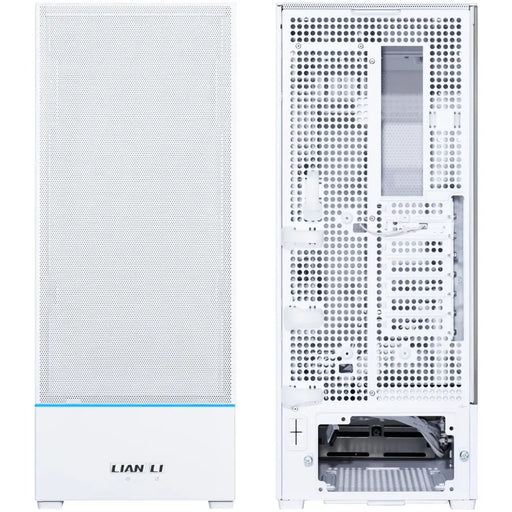 Кутия Lian-Li SUP01W Mid-Tower Tempered Glass Бяло