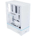 Кутия Lian-Li SUP01W Mid-Tower Tempered Glass Бяло