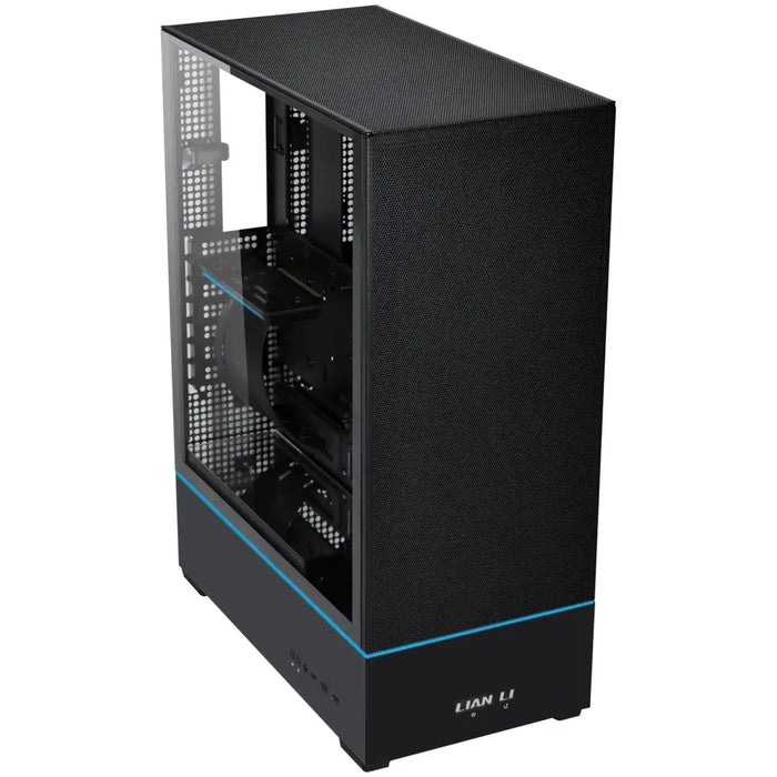 Кутия Lian-Li SUP01X Mid-Tower Tempered Glass Черна