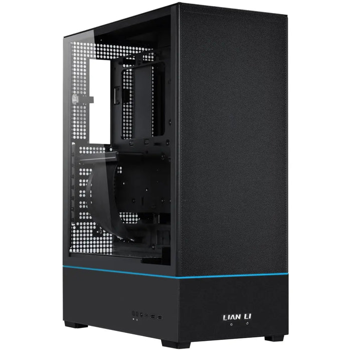 Кутия Lian-Li SUP01X Mid-Tower Tempered Glass Черна