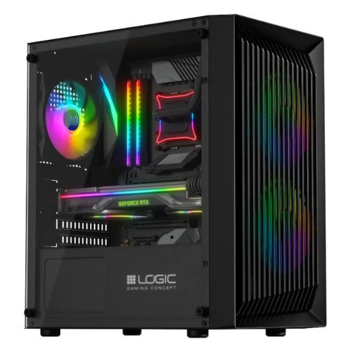 Кутия LOGIC ATOS ARGB Mini USB 3.0