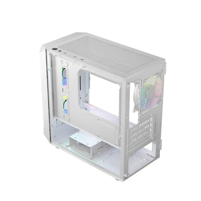 Кутия Logic PORTOS ARGB MINI USB 3.0 бяла