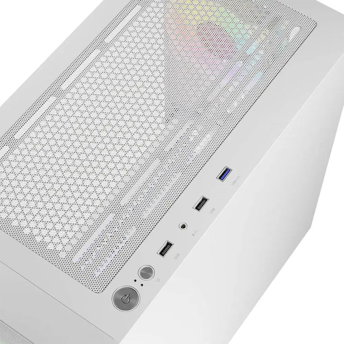 Кутия Logic PORTOS ARGB MINI USB 3.0 бяла