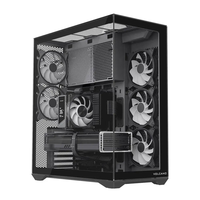 Кутия MODECOM Volcano SPACE XL ARGB FULL TOWER 5F Черна