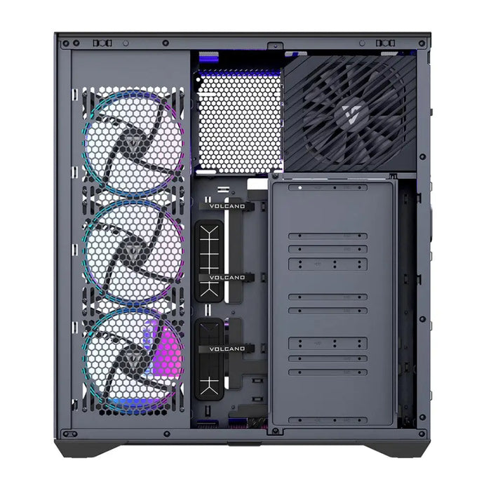 Кутия MODECOM Volcano SPACE XL ARGB FULL TOWER 5F Черна