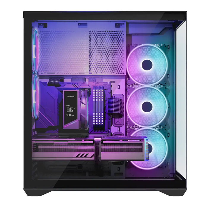Кутия MODECOM Volcano SPACE XL ARGB FULL TOWER 5F Черна