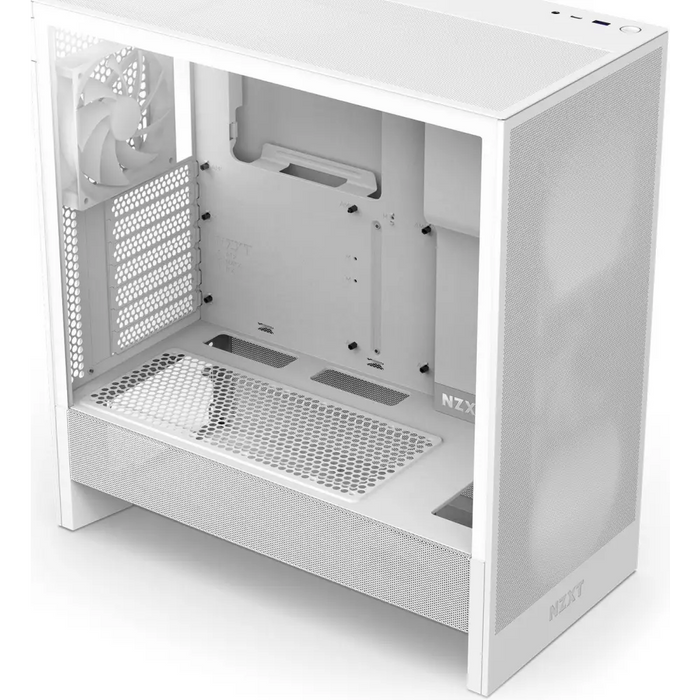 Кутия NZXT H5 Flow 2024 White Mid-Tower