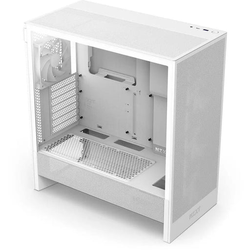 Кутия NZXT H5 Flow RGB 2024 White Mid-Tower