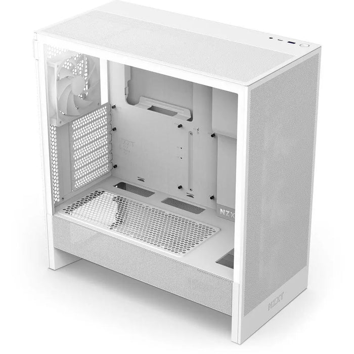 Кутия NZXT H5 Flow RGB 2024 White Mid-Tower