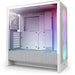 Кутия NZXT H5 Flow RGB 2024 White Mid-Tower