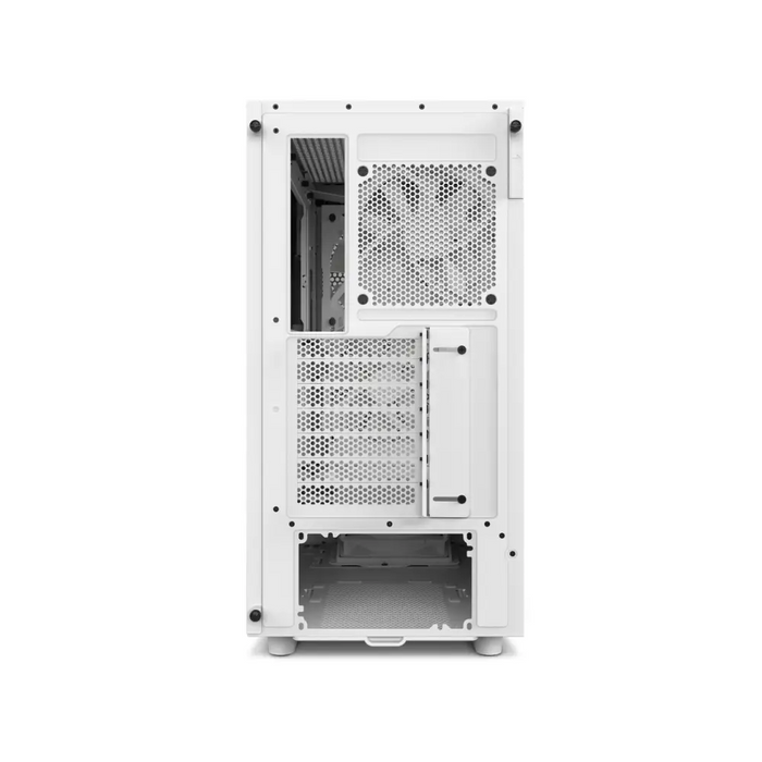 Кутия NZXT H5 Flow RGB Matte White Mid-Tower