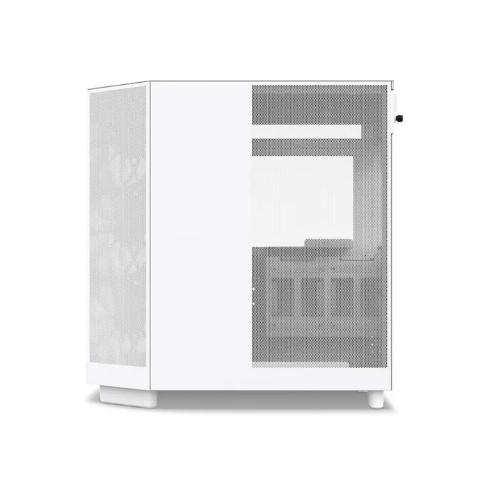 Кутия NZXT H6 Flow Matte White - Middle Tower