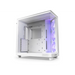 Кутия NZXT H6 Flow RGB Matte White - Middle Tower