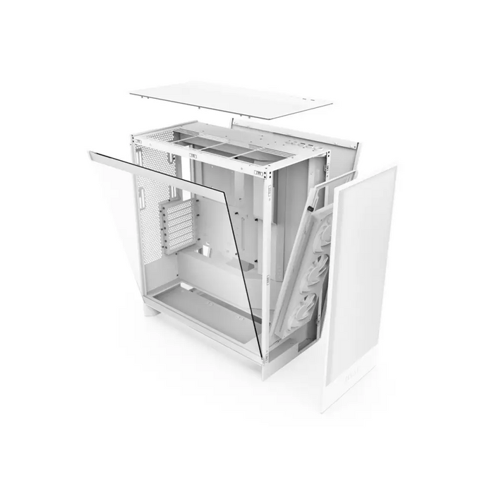 Кутия NZXT H7 Flow 2024 Edition White