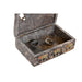 Кутия за бижута Home ESPRIT Кафяв Многоцветен 15 X 10 X 5,5