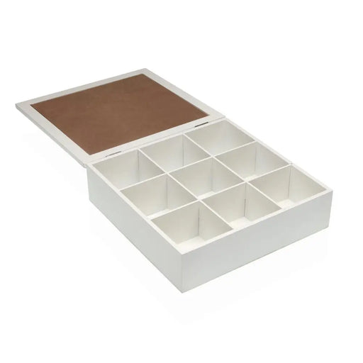 Кутия за бижута Versa GATTO Дървен MDF 24 x 7 x 24 cm