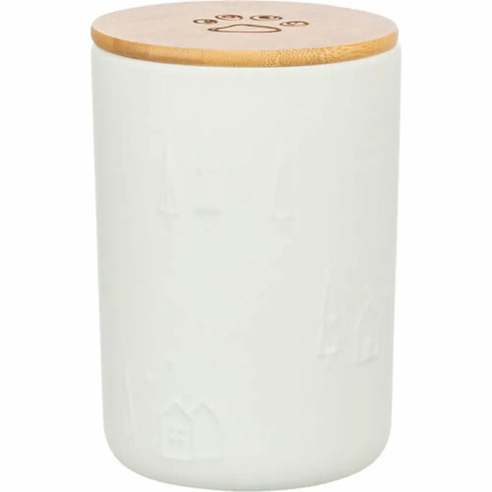 Кутия за храна за домашни любимци Trixie Бял Ø 13 x 19 cm