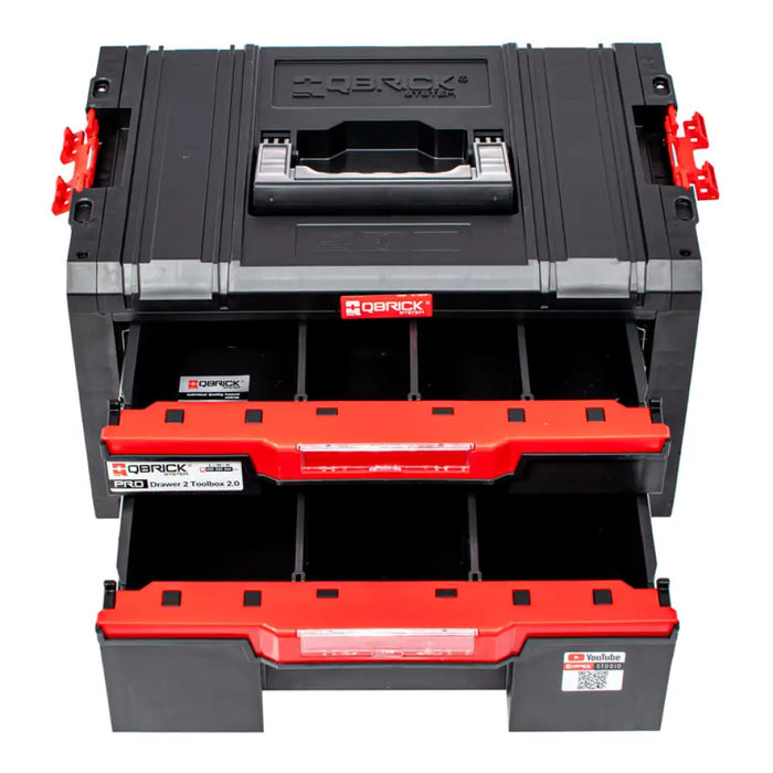 КУТИЯ ЗА ИНСТРУМЕНТИ 2 ЧЕКМЕДЖЕТА PATROL QBRICK SYSTEM PRO