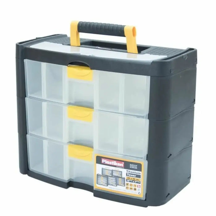 Кутия за Инструменти Plastiken Titanium 90003 Пластмаса 40