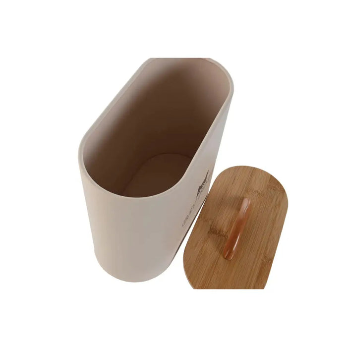 Кутия за храна за домашни любимци Home ESPRIT Бежов