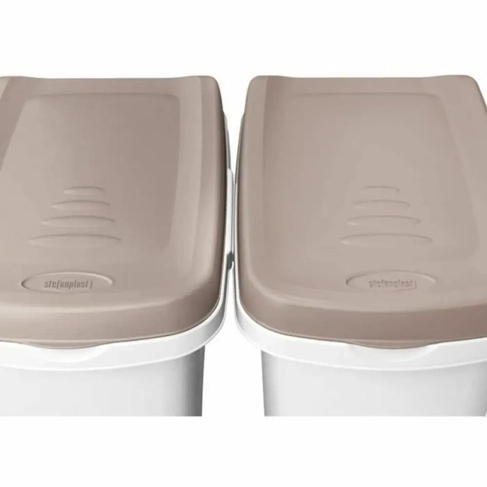 Кутия за храна за домашни любимци Kerbl Бял Кафяв 15 L