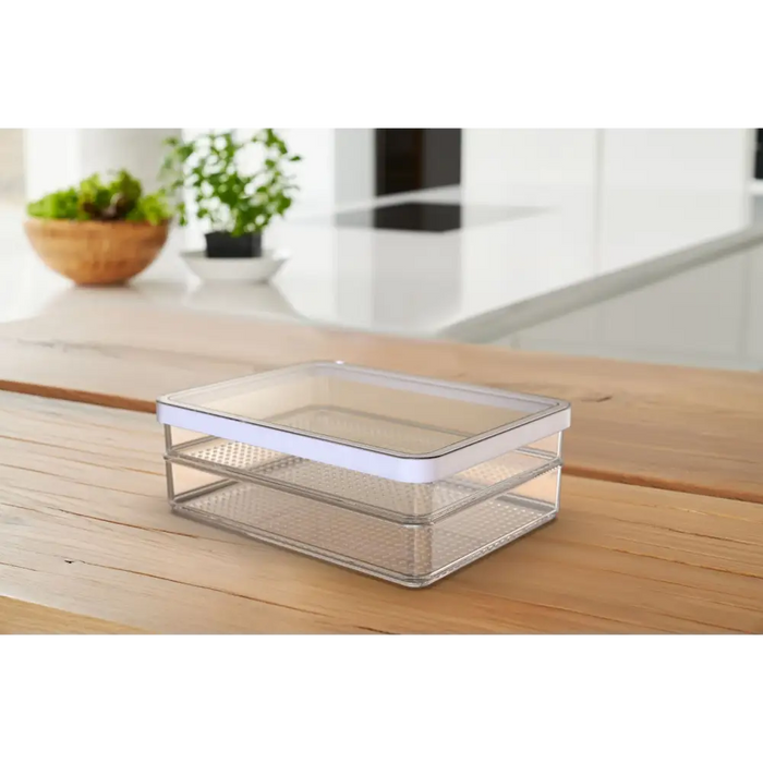 КУТИЯ ЗА ХРАНА ДВЕ ЧАСТИ 2 X 0.85 L LOFT ROTHO