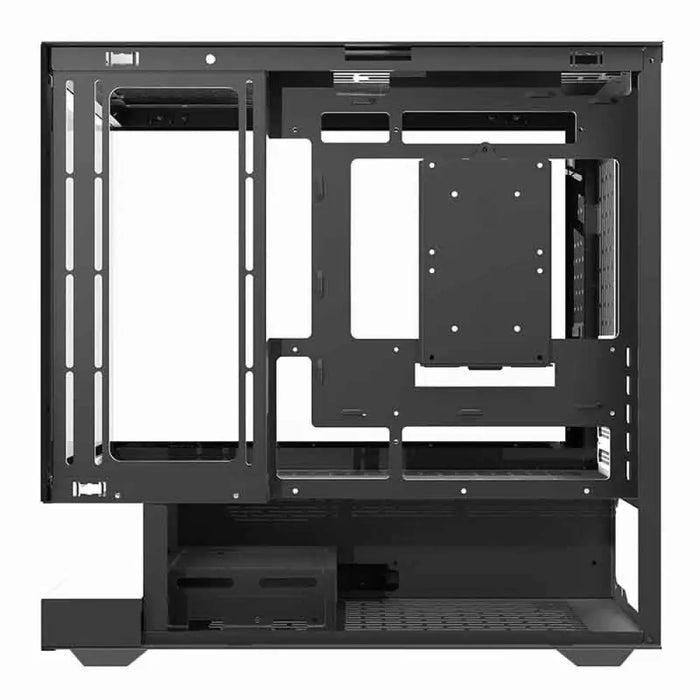 Кутия за компютър Darkflash F1 (черна) + 6 ARGB вентилатора