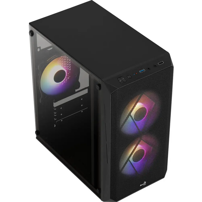 Кутия за компютър Aerocool CS107V2 Mini Tower Black