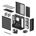 Кутия за компютър Arctic Xtender VG - Black Mid-Tower