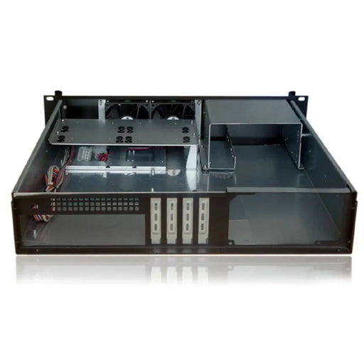 Кутия за компютър Techly I-CASE IPC-240L Rack Black