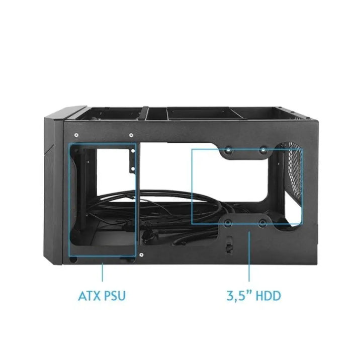 Кутия за компютър Chieftec CN-01B-OP Cube Black