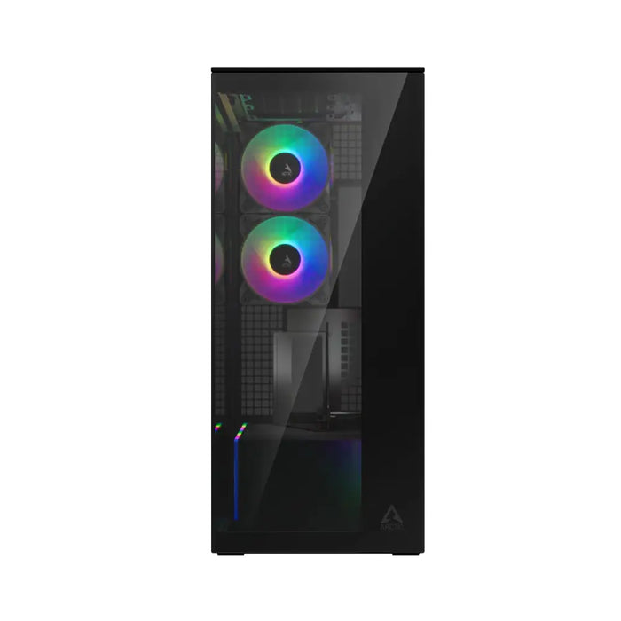 Кутия за компютър Arctic Xtender VG Mirror - Black Mid-Tower
