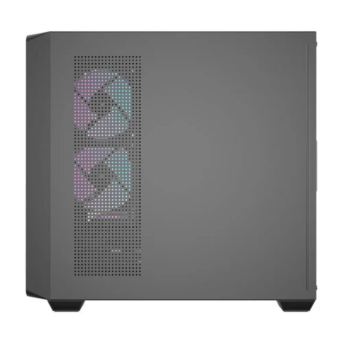 Кутия за компютър Darkflash DS900WD (черна) + 4 вентилатора