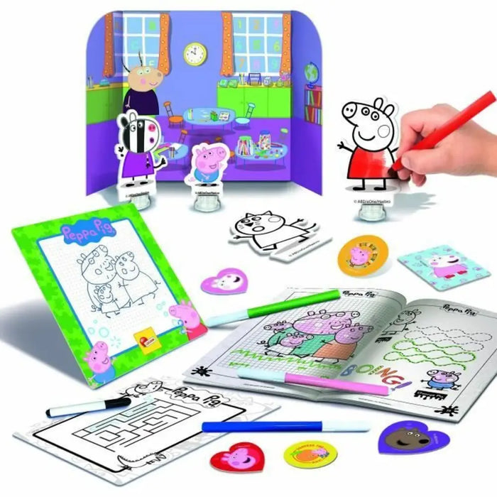Кутия за Оцветяване Lisciani Giochi Peppa Pig Раница