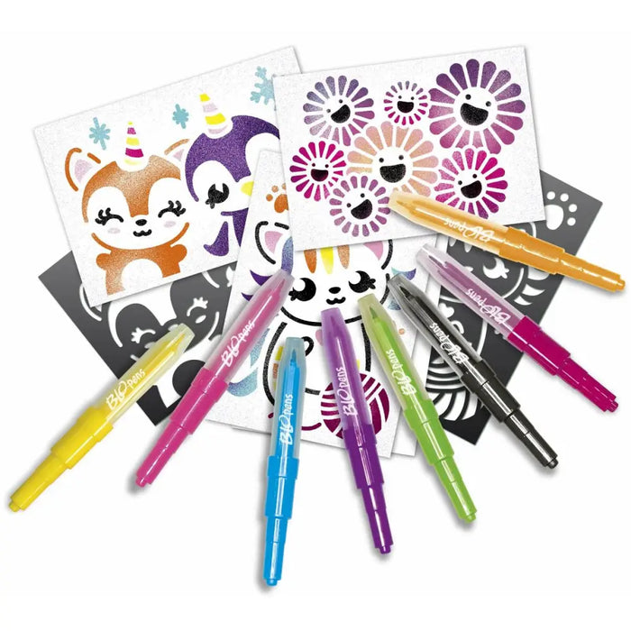 Кутия за Оцветяване Lansay BLOPENS KAWAII Многоцветен