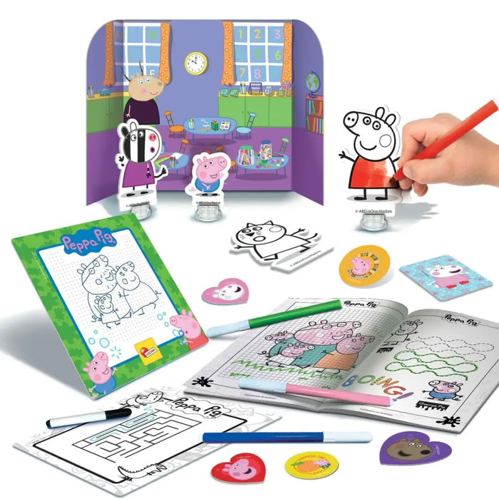 Кутия за Оцветяване Lisciani Giochi Peppa Pig Раница