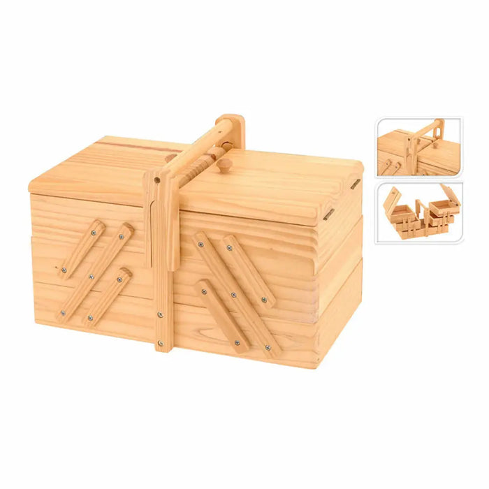 Кутия за Шиене Excellent Houseware 784610430 30 x 17,5 x 19