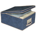КУТИЯ ЗА СЪХРАНЕНИЕ 50Х40Х25CM СИНЯ ORDINETT TNT Blue