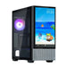 Кутия Zalman Z10 DS 15.6 FHD Display Mid-Tower Tempered