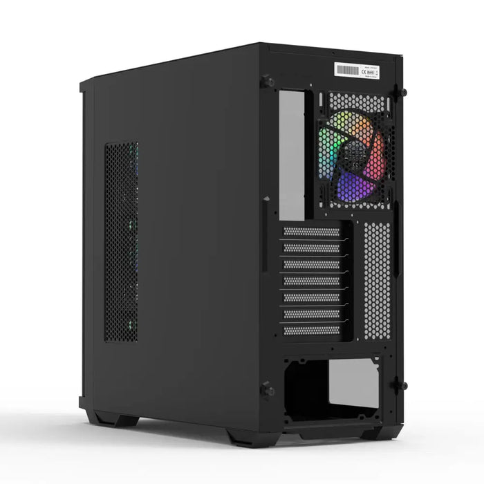 Кутия ZALMAN Z10 PLUS Tempered Glass RGB Mid-Tower Черна