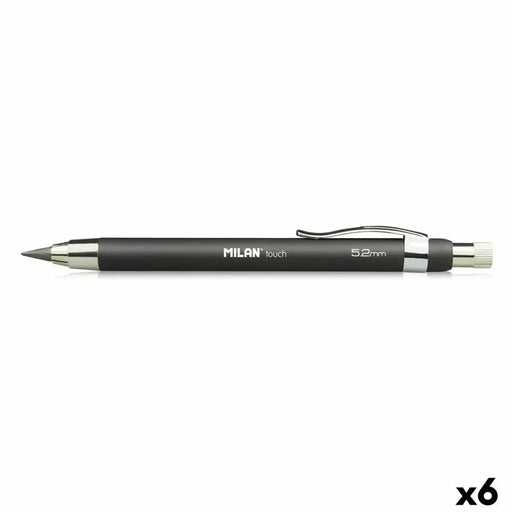 Кутийка за Пълнители за Химикал Milan Touch Черен 5,2 mm (6