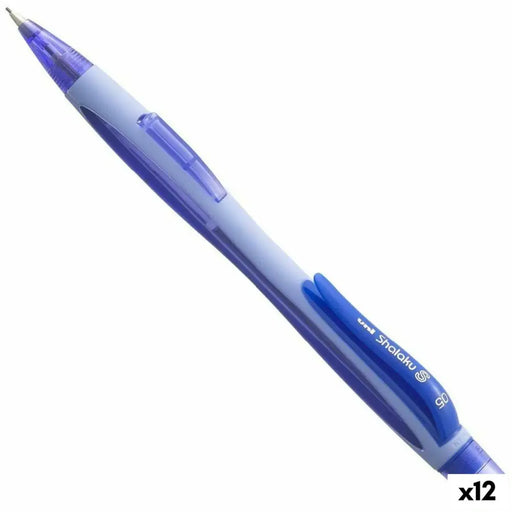Кутийка за Пълнители за Химикал Uni-Ball SHALAKU S Син 0,5
