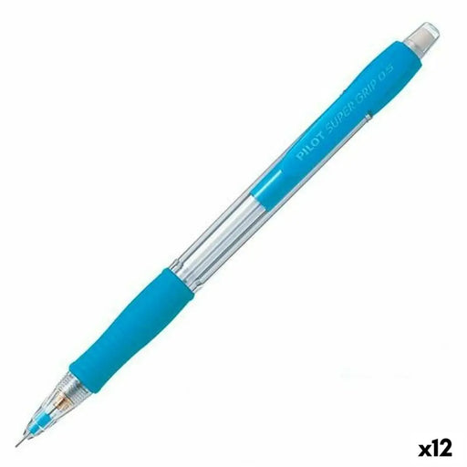 Кутийка за Пълнители за Химикал Pilot Super Grip Син 0,5 mm